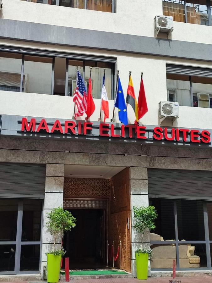Maarif Elite Suites Casablanca Buitenkant foto